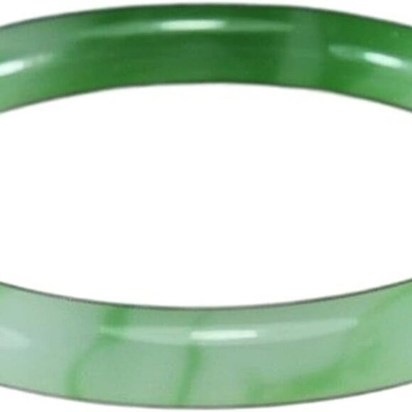 Jewelry - Natural Jade Bangle Women Men Gifts Hand Carved Polished Stone Jewelry